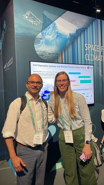 Dr Victor Martinez Vicente  and Dr Gemma Kulk