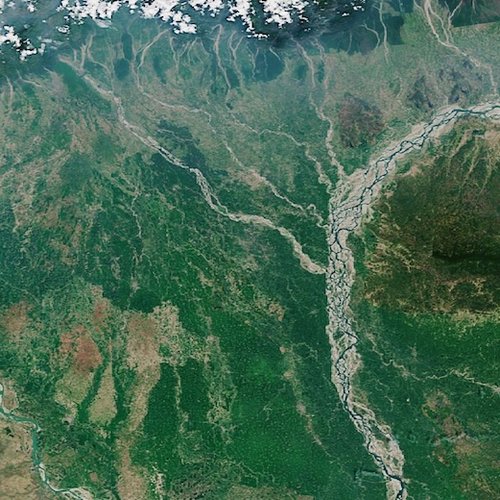 The Copernicus Sentinel-3 mission takes us over the Ganges Delta – the world’s largest river delta. contains modified Copernicus Sentinel data (2020), processed by ESA LICENCE CC BY-SA 3.0 IGO or ESA Standard Licence