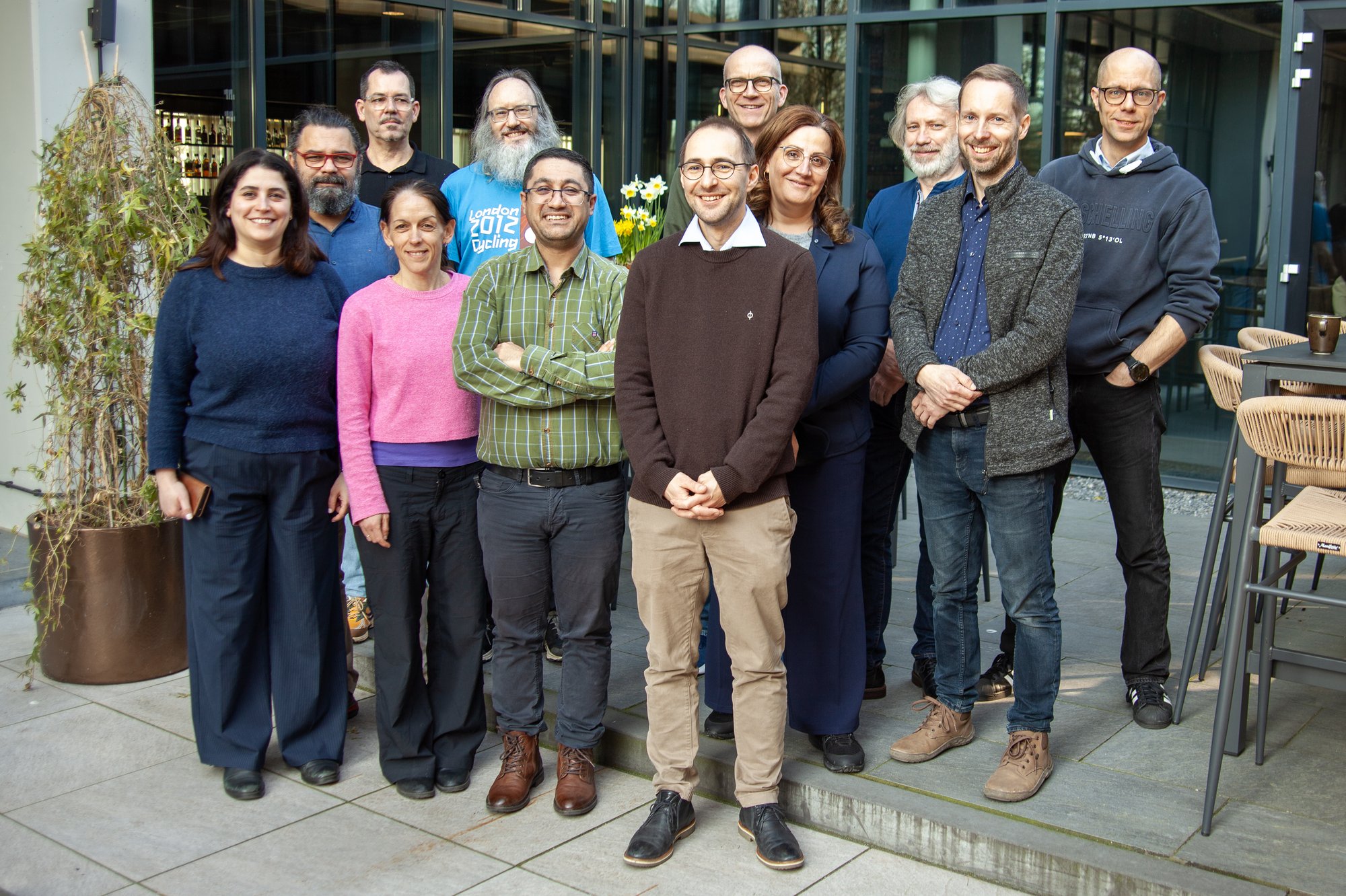 Participants at the first review meeting of the ESA-funded ECO-MOSAIC project.
