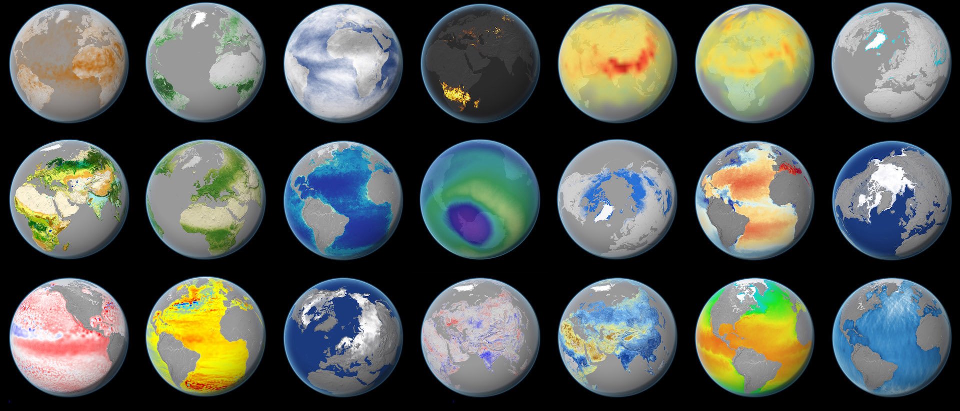 Global, satellite-derived climate datasets from ESA's CCI